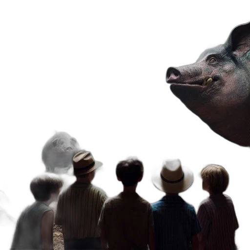 animal, creature, hat, mask transparent PNG cut-out