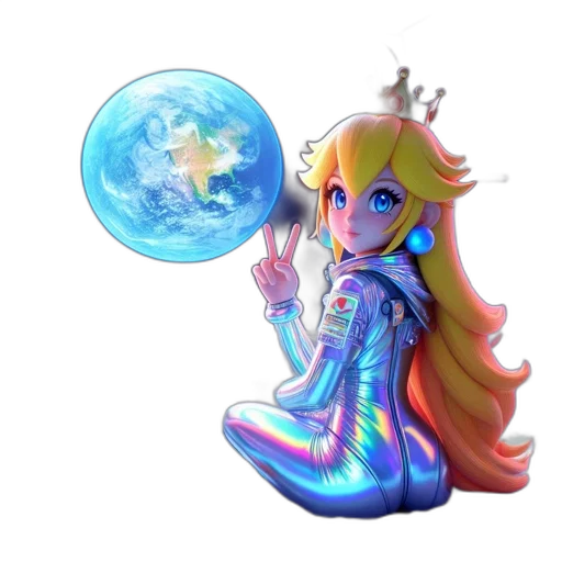 staff, dress, crown, fantasy art transparent PNG cut-out