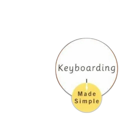 keyboarding, made, simple, book transparent PNG cut-out