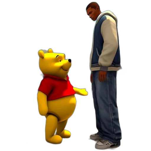 concept art, 3d render, animated, yellow transparent PNG cut-out