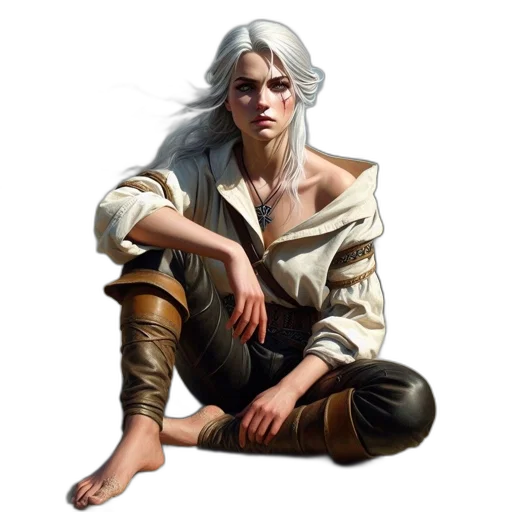 face, jacket, dragon, fantasy art transparent PNG cut-out