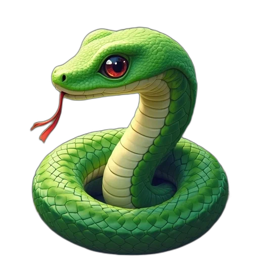animal, dragon, creature, staff transparent PNG cut-out