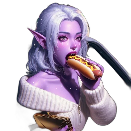 food, staff, concept art, fantasy art transparent PNG cut-out