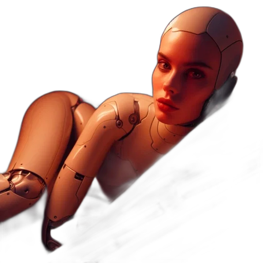 robot, mask, face, creature transparent PNG cut-out