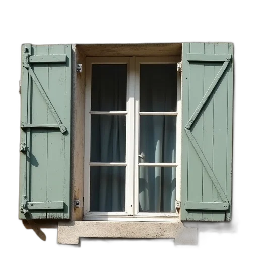 building, furniture, face, 3d render transparent PNG cut-out