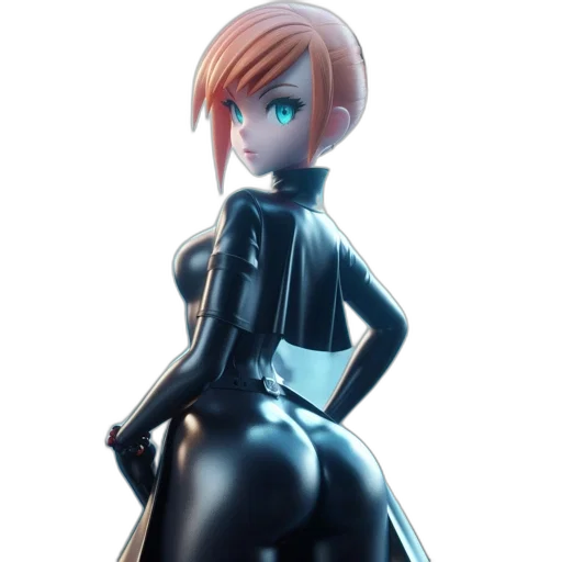 robot, dress, jacket, weapon transparent PNG cut-out