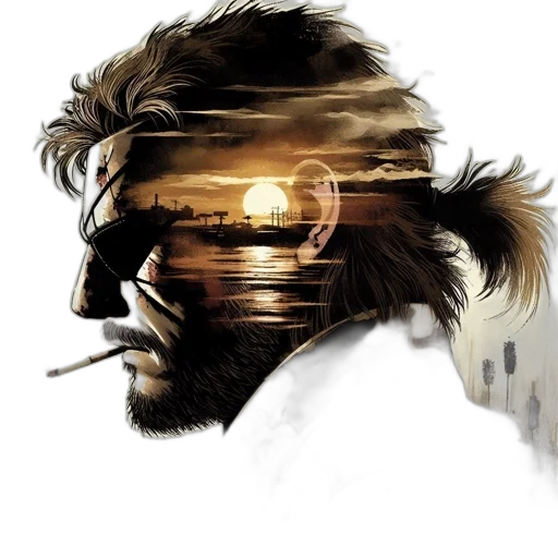 face, hair, mask, photorealistic transparent PNG cut-out