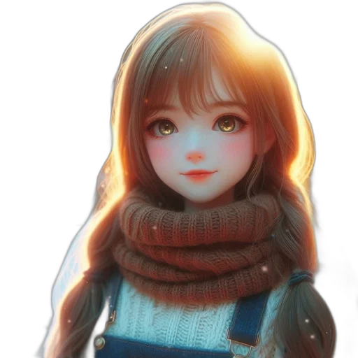 face, jacket, robot, fantasy art transparent PNG cut-out