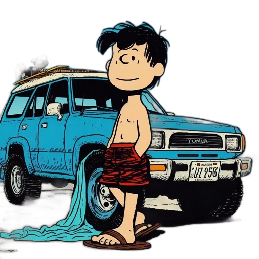 car, animal, dress, cartoon transparent PNG cut-out