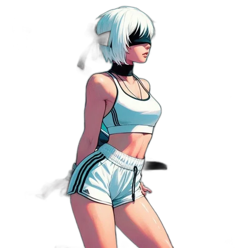 dress, robot, comic book art, concept art transparent PNG cut-out