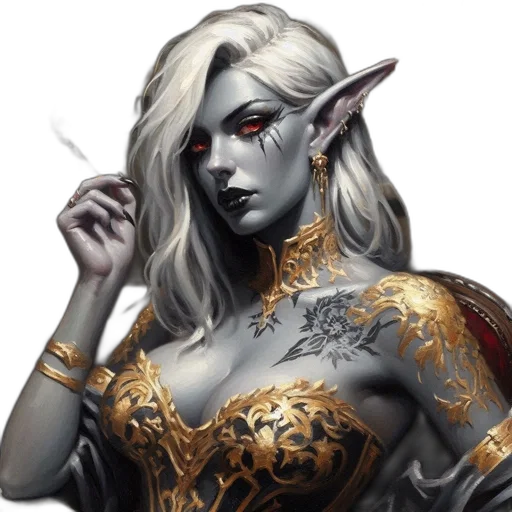 jewelry, face, dragon, fantasy art transparent PNG cut-out