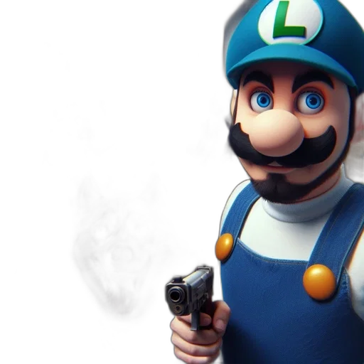 weapon, staff, mask, 3d render transparent PNG cut-out