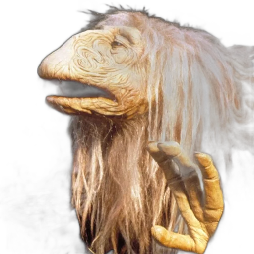 dragon, creature, hair, animal transparent PNG cut-out
