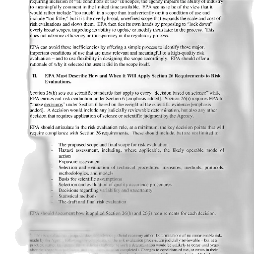document, discussing, epa, risk transparent PNG cut-out