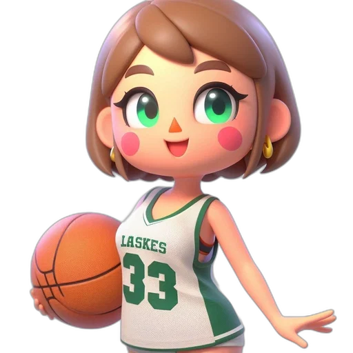 cartoon, 3d render, concept art, anime transparent PNG cut-out