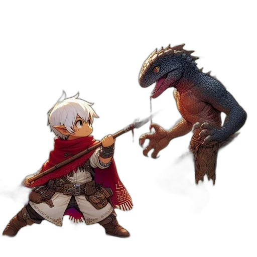 dragon, weapon, sword, creature transparent PNG cut-out