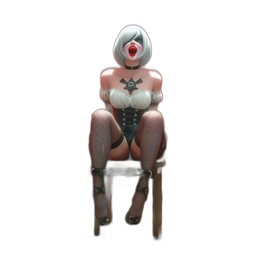 robot, furniture, creature, mask transparent PNG cut-out