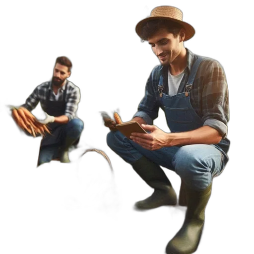 hat, shoes, staff, creature transparent PNG cut-out