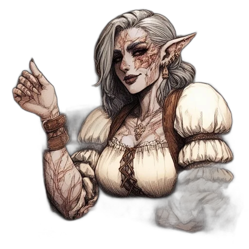 staff, fantasy art, concept art, pixel art transparent PNG cut-out