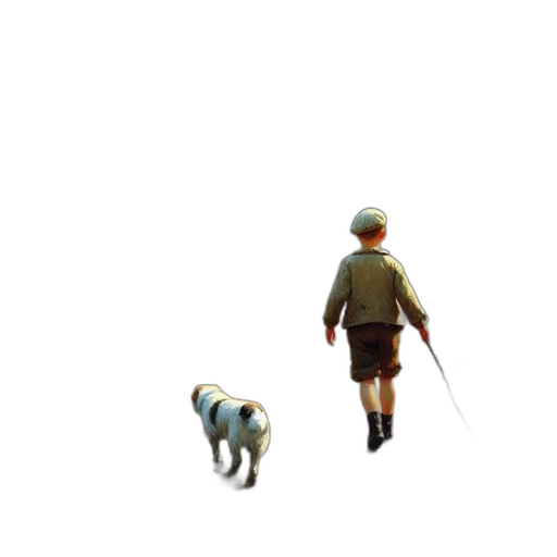 animal, staff, creature, pixel art transparent PNG cut-out