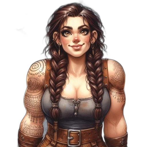 fantasy art, concept art, pixel art, comic book art transparent PNG cut-out
