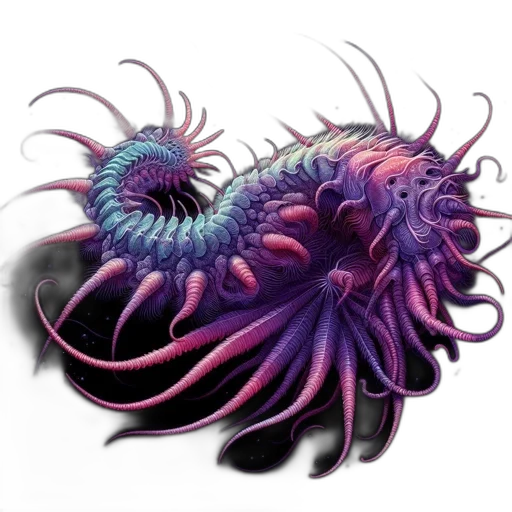 creature, hair, animal, flower transparent PNG cut-out