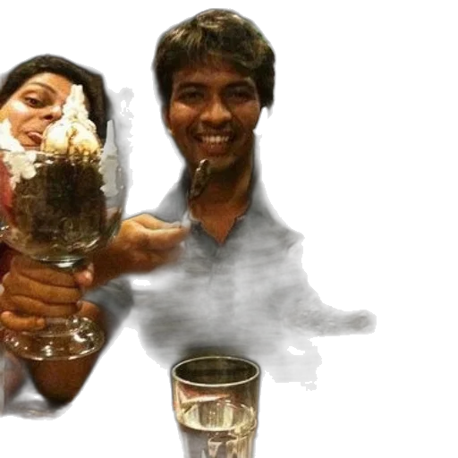 staff, mask, bottle, photorealistic transparent PNG cut-out