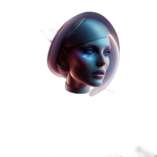 face, robot, mask, creature transparent PNG cut-out