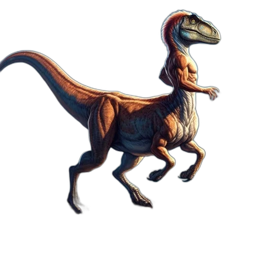 dragon, animal, creature, staff transparent PNG cut-out