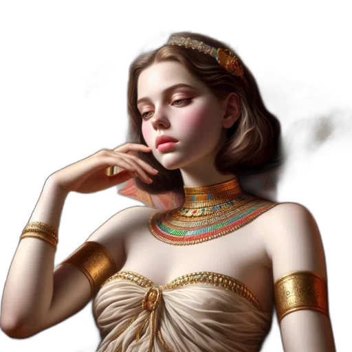 jewelry, crown, dress, fantasy art transparent PNG cut-out