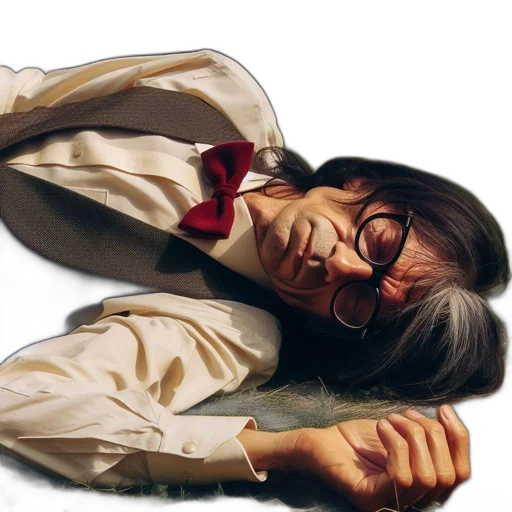 mask, face, staff, jacket transparent PNG cut-out