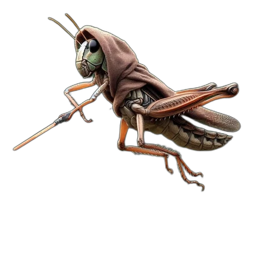 creature, animal, staff, dragon transparent PNG cut-out
