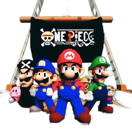 staff, pixel art, concept art, 3d render transparent PNG cut-out