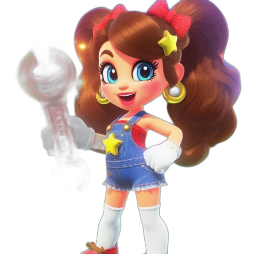 staff, dress, weapon, hair transparent PNG cut-out