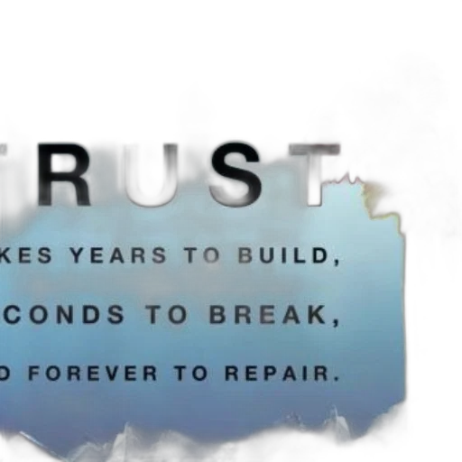 motivational, poster, word, trust transparent PNG cut-out
