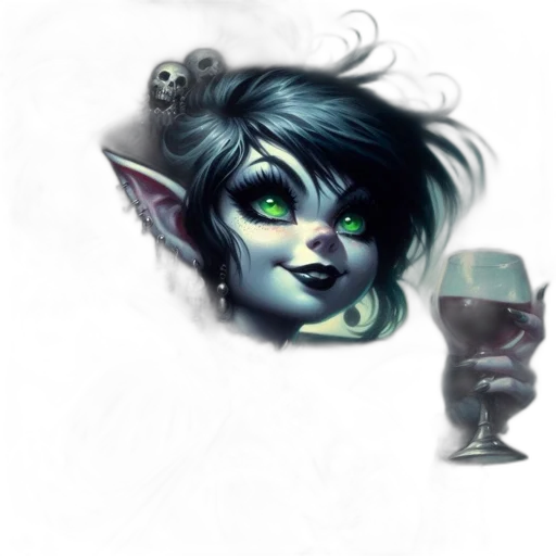 staff, face, fantasy art, concept art transparent PNG cut-out