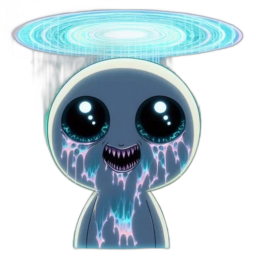 robot, creature, staff, concept art transparent PNG cut-out