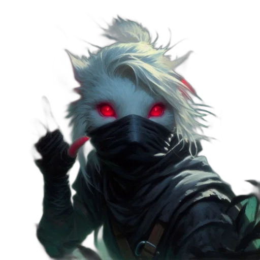 mask, face, staff, creature transparent PNG cut-out