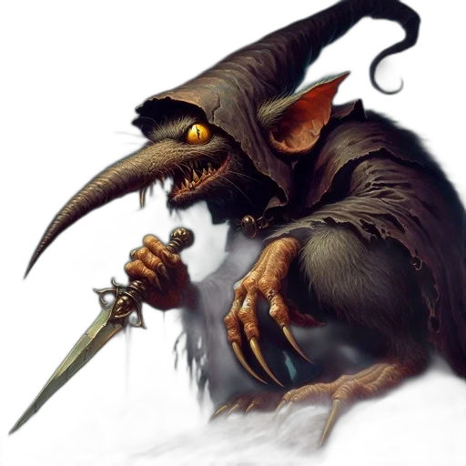 dragon, staff, creature, sword transparent PNG cut-out