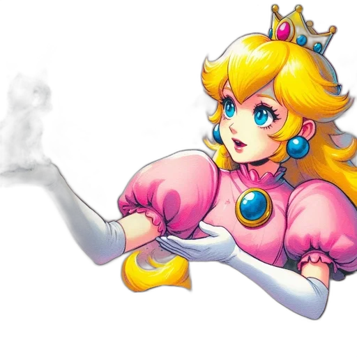 crown, dress, weapon, staff transparent PNG cut-out