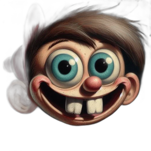 face, mask, creature, staff transparent PNG cut-out