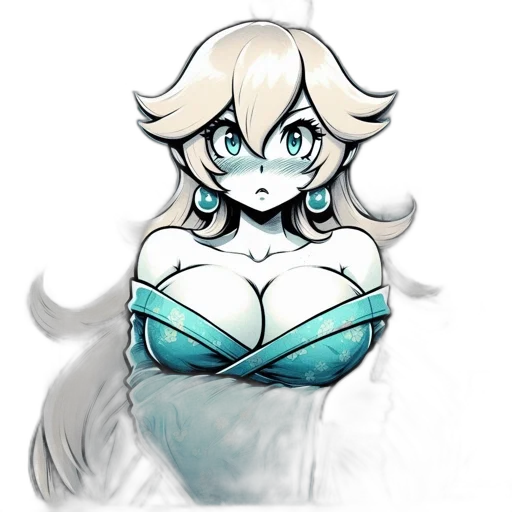 dress, mask, staff, jewelry transparent PNG cut-out