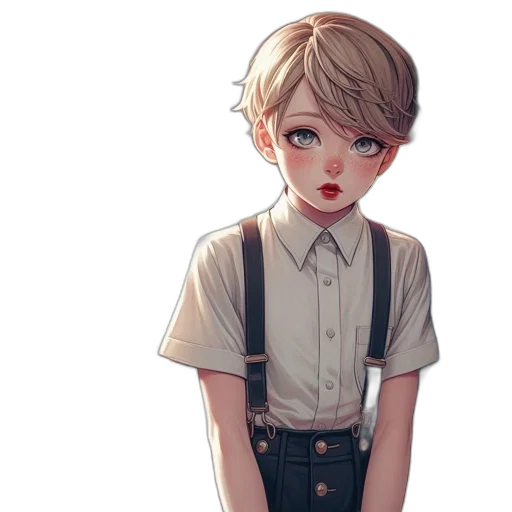 staff, face, creature, dress transparent PNG cut-out