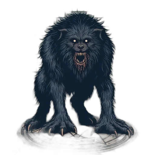 creature, animal, staff, concept art transparent PNG cut-out