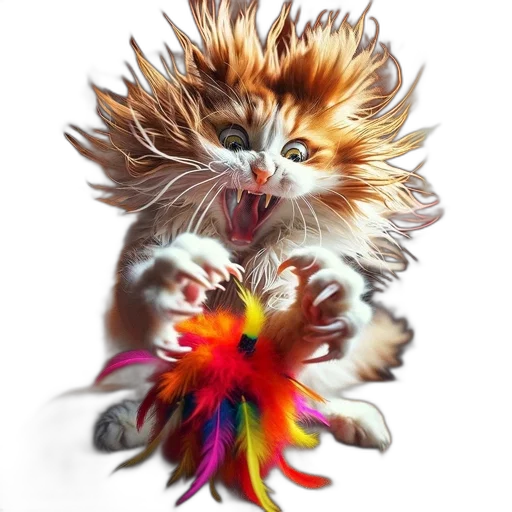 flower, animal, creature, staff transparent PNG cut-out