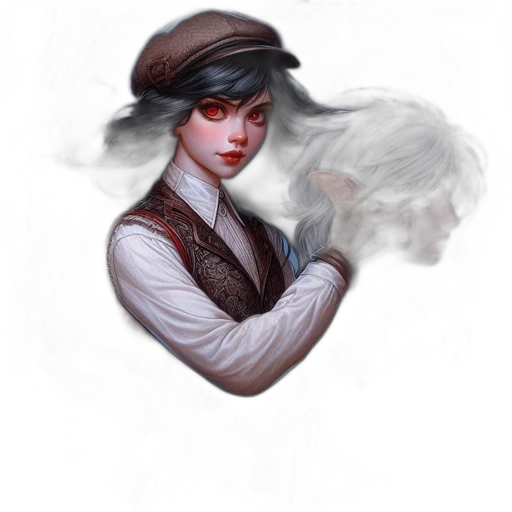 staff, hat, face, mask transparent PNG cut-out