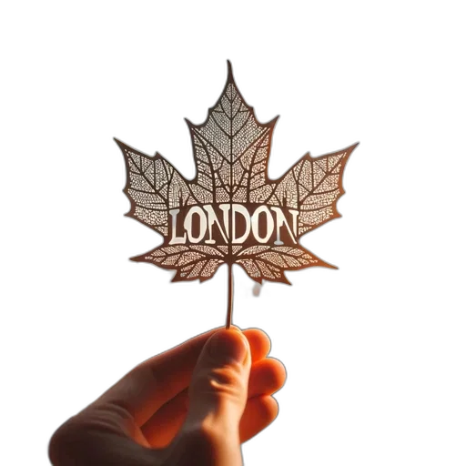 hand, holds, leaf-shaped, object transparent PNG cut-out