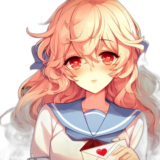 staff, face, dress, anime transparent PNG cut-out