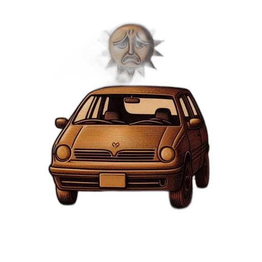 car, mask, robot, face transparent PNG cut-out