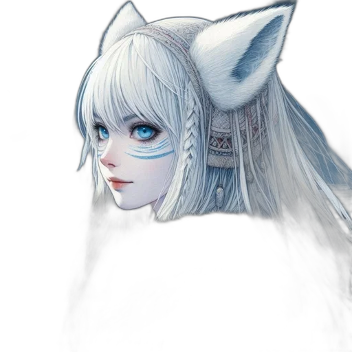 face, staff, mask, creature transparent PNG cut-out